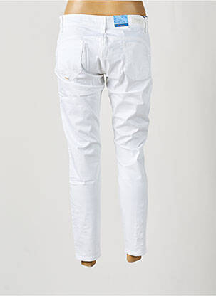 Pantalon 7/8 buzunare alb SALSA femeie