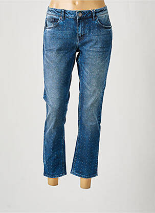 Blugi cu croială slim albastru GARCIA femeie