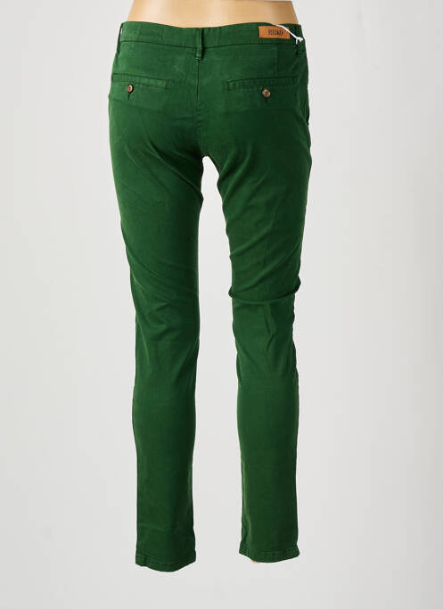 Pantalon slim verde REIKO femeie