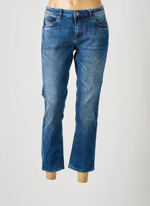 Blugi cu croială slim albastru GARCIA femeie