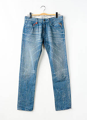 Blugi cu croială slim albastru REPLAY bărbat