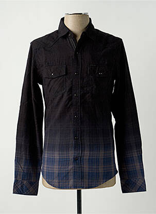 Cămașă cu mâneci lungi negru SALSA bărbat