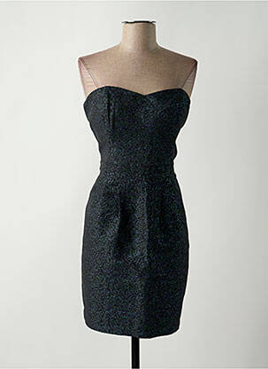 Rochie scurtă fără mâneci fără mâneci negru MORGAN femeie