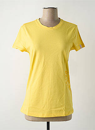 Tricou serigrafie mâneci scurte galben REEBOK femeie