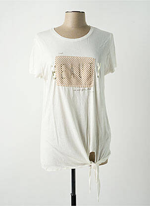 Top alb SALSA femeie