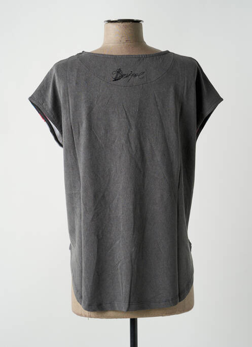 Top gri DESIGUAL femeie