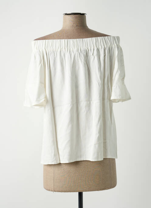 Top alb SALSA femeie