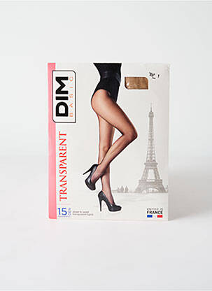 Colanți bej DIM femeie