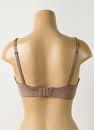Sutien efect material satinat top sutien modelat maro CHANTELLE femeie