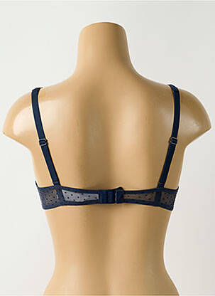 Sutien efect material satinat top sutien modelat albastru PASSIONATA femeie