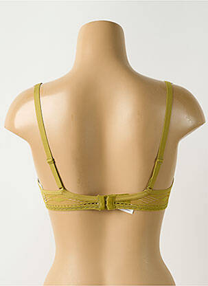 Sutien efect material satinat top sutien modelat verde PASSIONATA femeie