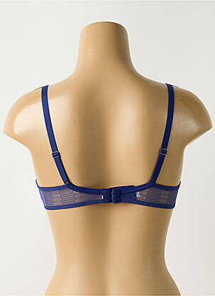 Sutien efect material satinat top sutien modelat albastru PASSIONATA femeie