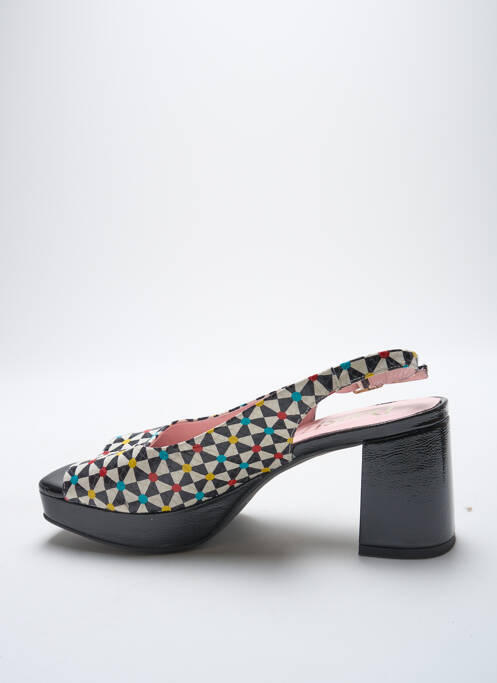 Sandale/Pantofi decupați negru DANSI femeie