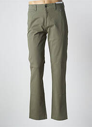 Pantalon chino țesătură poplin mărime normală verde DOCKERS homme