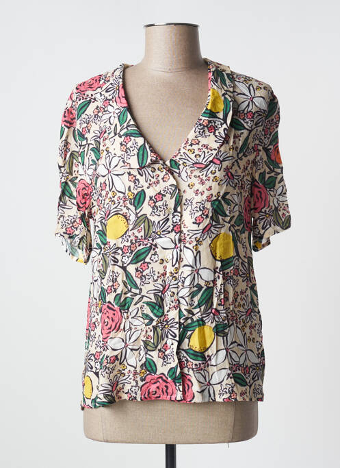 Cămașă bej LEO & UGO femeie