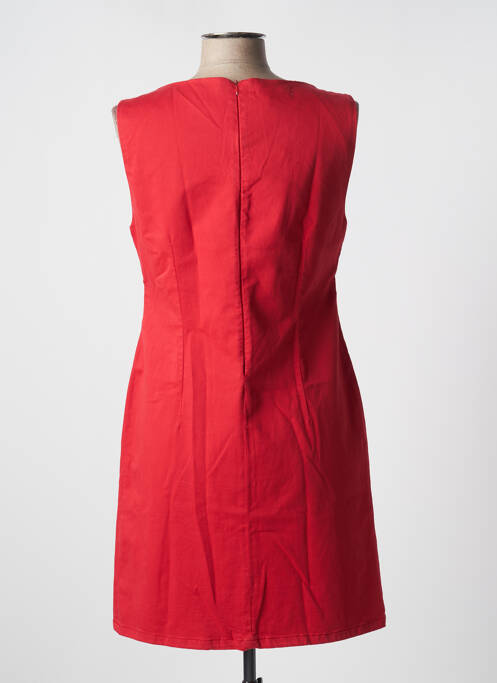 Rochie midi roșu MENSI COLLEZIONE femeie