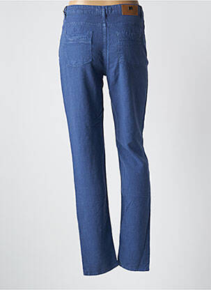 Pantalon slim buzunare albastru MENSI COLLEZIONE femeie
