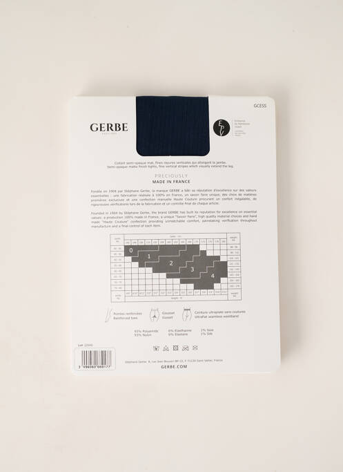 Colanți albastru GERBE femeie