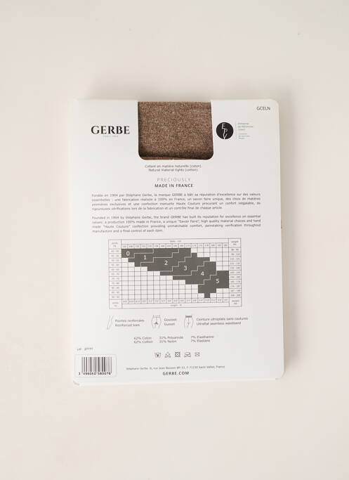 Colanți bej GERBE femeie