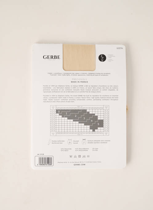 Colanți bej GERBE femeie