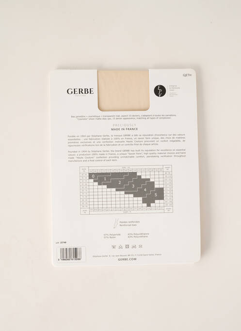 Colanți piele GERBE femeie