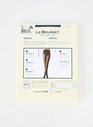 Colanți dres/colanți negru LE BOURGET femeie