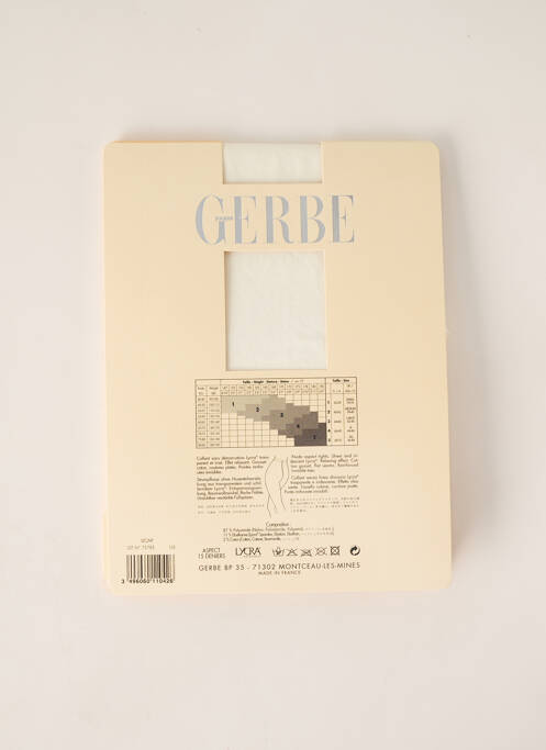 Colanți bej GERBE femeie