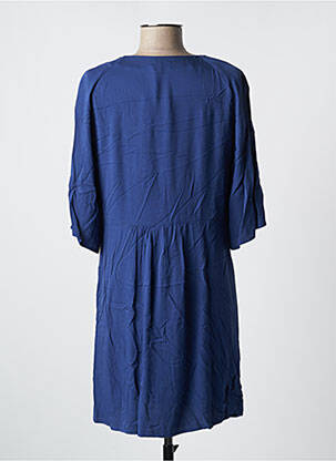 Rochie scurtă mâneci 3/4 mâneci 3/4 albastru LES P'TITES BOMBES femeie