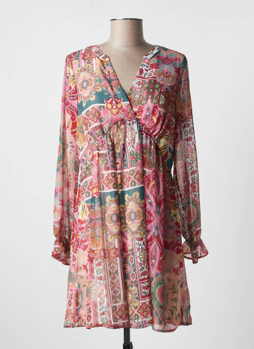 Rochie scurtă roz LES P'TITES BOMBES femeie