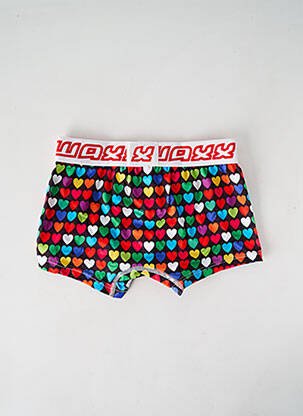 Boxer elasticitate roșu WAXX băiat