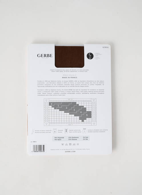 Colanți maro GERBE femeie