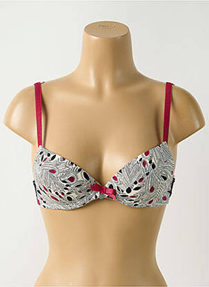 Sutien top sutien push-up top sutien push-up gri BARBARA femeie