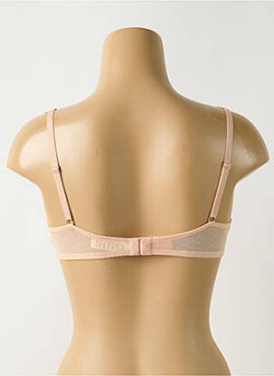 Sutien efect material satinat sutien cupe întregi cu decolteu înalt roz VANITY FAIR femeie