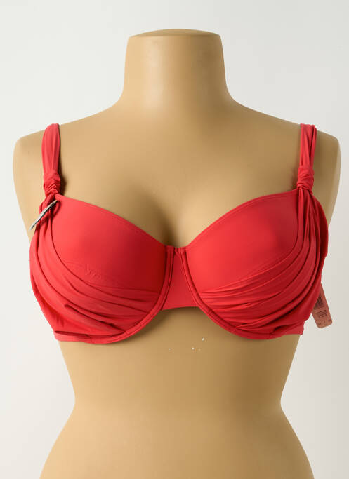 Sutien de costum de baie roșu AUBADE femeie