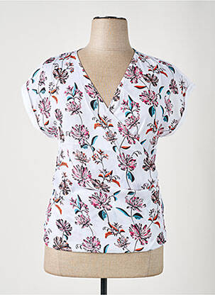 Top alb SALSA femeie