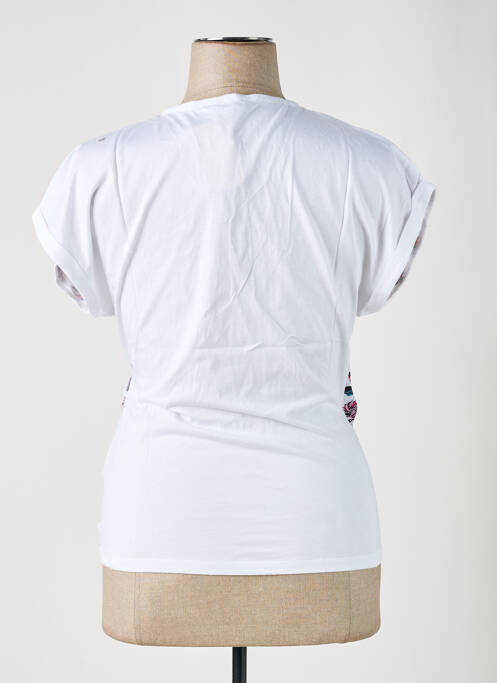 Top alb SALSA femeie