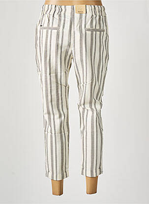 Pantalon 7/8 talie elastică bej SALSA femeie