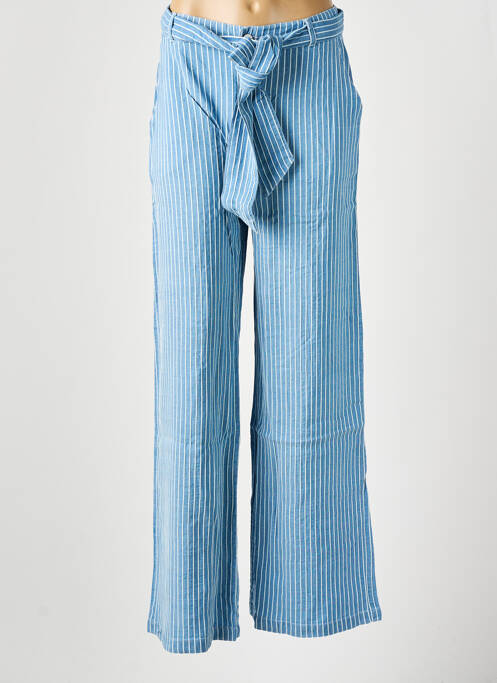 Pantalon drept albastru SALSA femeie