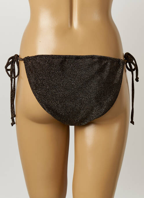 Chiloți de baie auriu MOLLY BRACKEN femeie