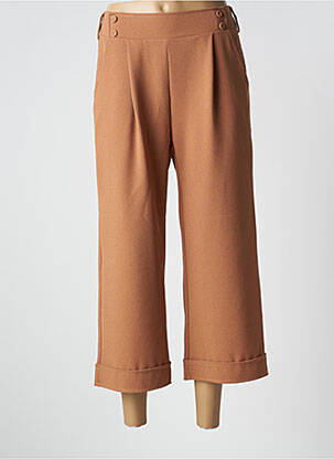 Pantalon trei sferturi maro PAKO LITTO femeie