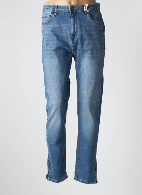 Blugi cu croială slim albastru FRACOMINA femeie