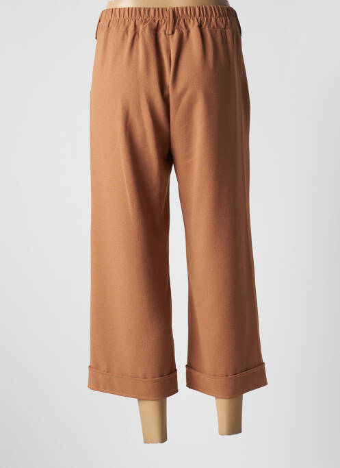 Pantalon trei sferturi maro PAKO LITTO femeie