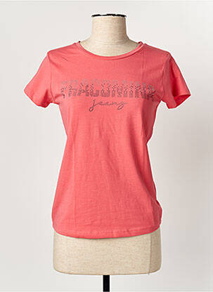 Tricou roz FRACOMINA femeie