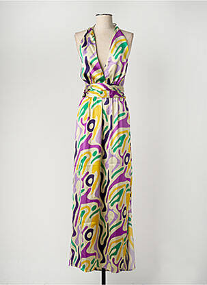 Rochie lungă violet LPB femeie