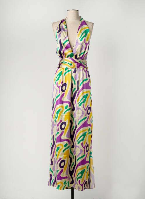 Rochie lungă violet LPB femeie