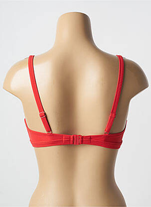 Sutien de costum de baie top triunghiuri top triunghiuri roșu SIMONE PERELE femeie