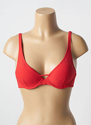 Sutien de costum de baie top sutien modelat top sutien modelat roșu SIMONE PERELE femeie