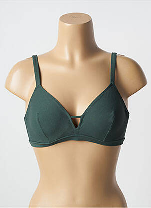 Sutien de costum de baie top triunghiuri top triunghiuri verde SIMONE PERELE femeie