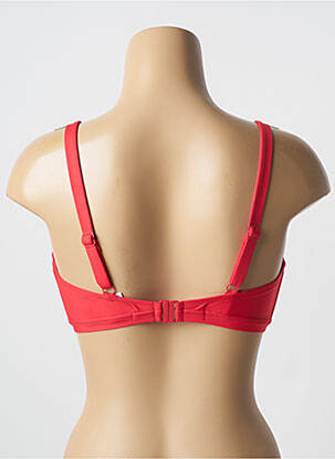 Sutien de costum de baie top triunghiuri top triunghiuri roșu SIMONE PERELE femeie