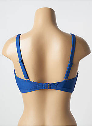Sutien de costum de baie top triunghiuri top triunghiuri albastru SIMONE PERELE femeie